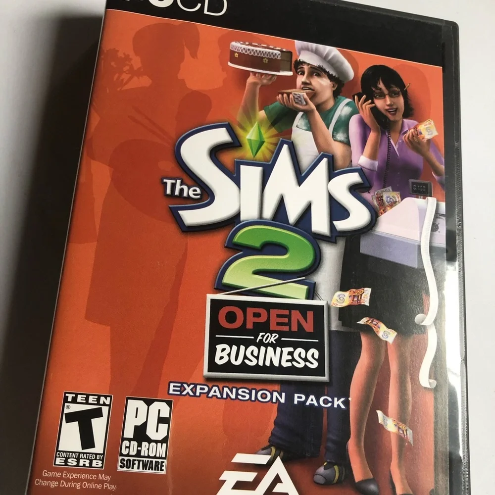 The SIMS 2 Open for Business Expansion Pack - PC Game Software- EA Games